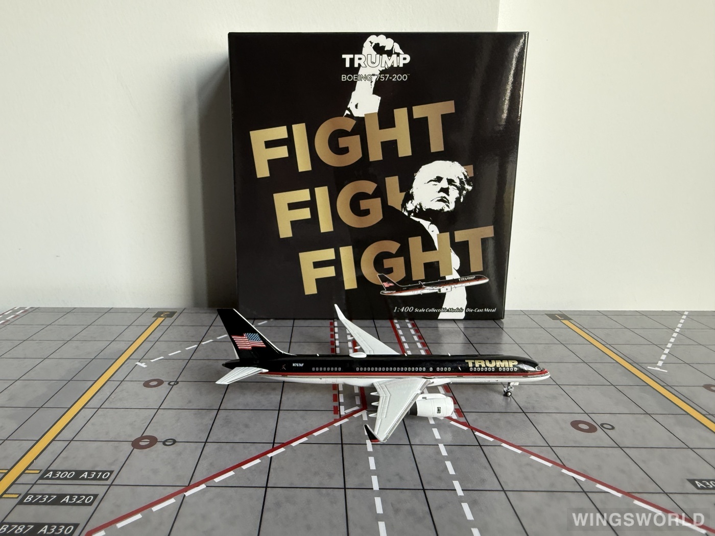 NGmodels 1:400 NG53208 Trump Airlines 特朗普航空 Boeing 757-200 N757AF