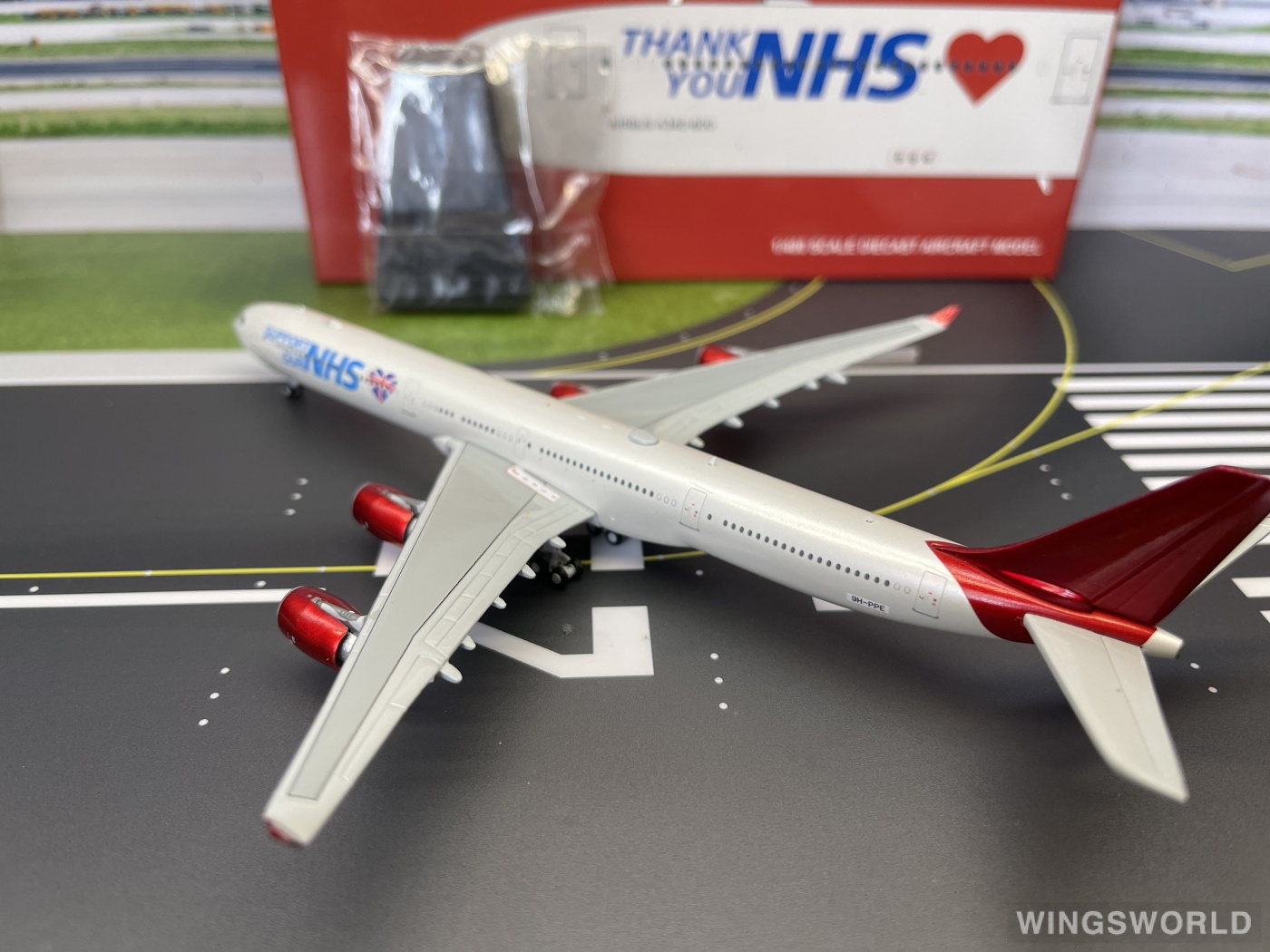 JC Wings 1:400 XX4486 Maleth Aero Airbus A340-600 9H-PPE