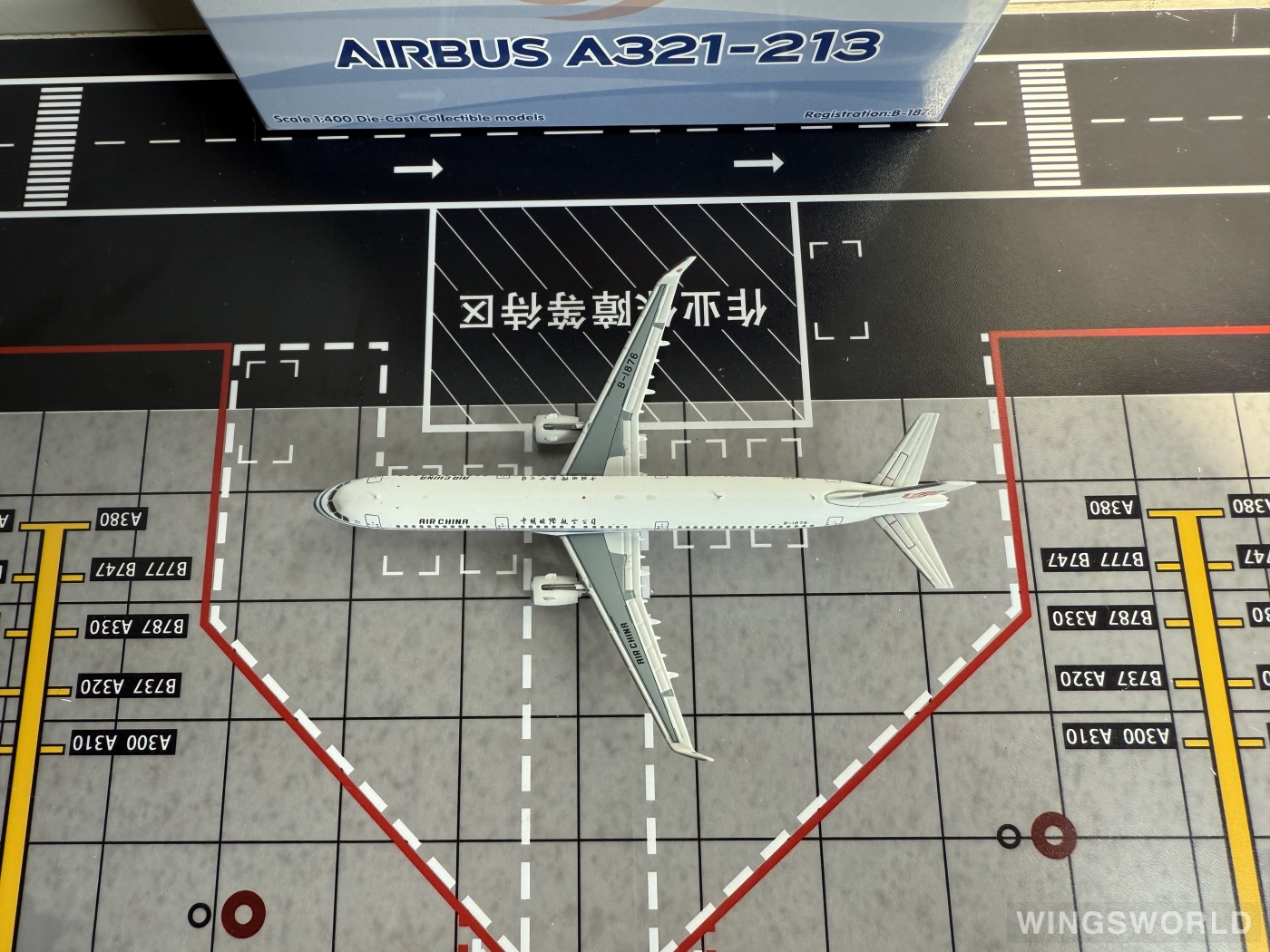 Creating Dreams Wings 1:400 CW24012 Air China 中国国际航空 Airbus A321 B-1876