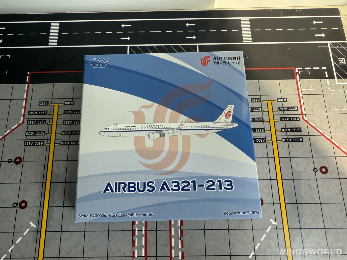 Creating Dreams Wings 1:400 CW24012 Air China 中国国际航空 Airbus A321 B-1876