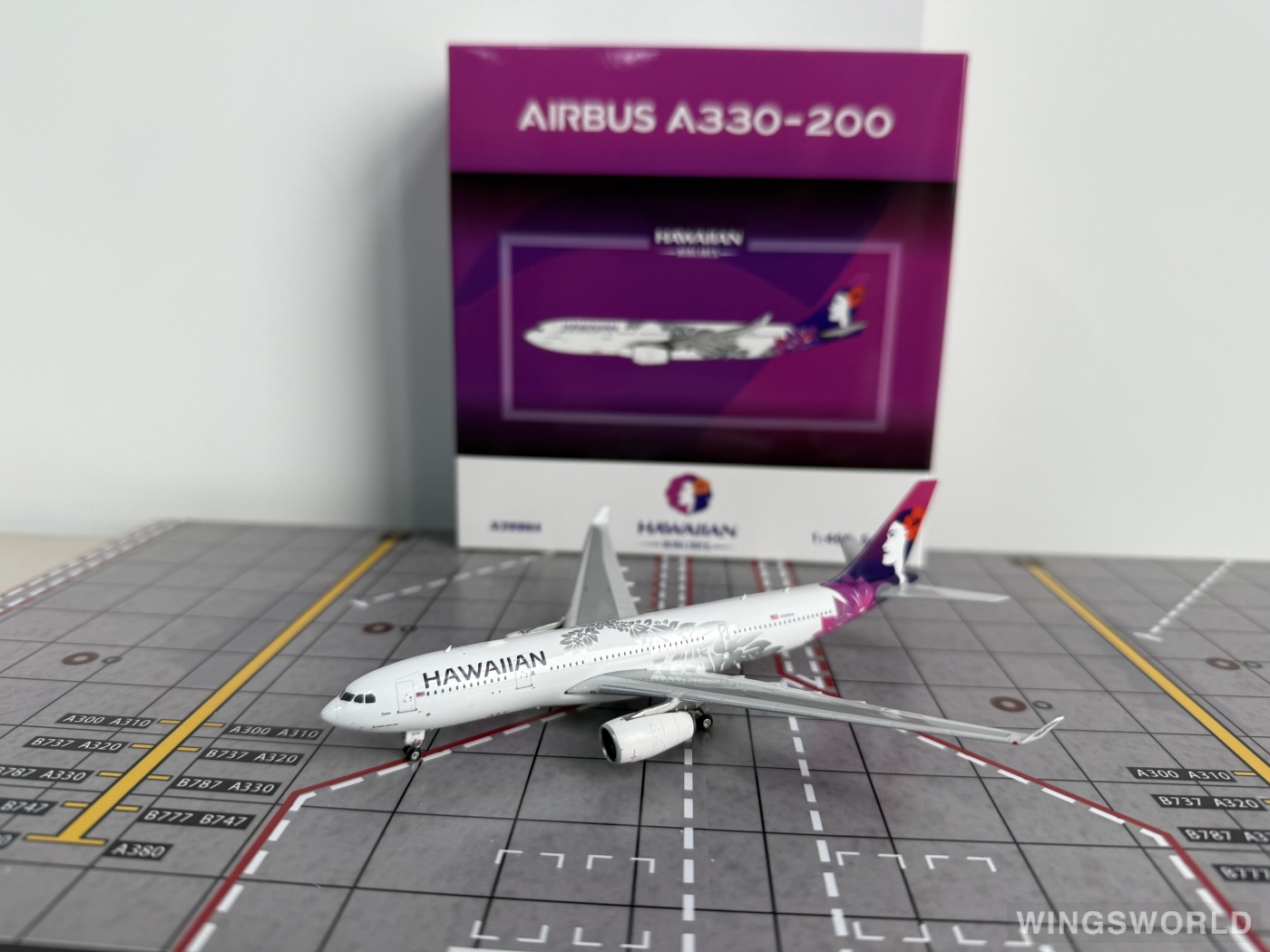 Phoenix 1:400 PH04629 Hawaiian Airlines 夏威夷航空 Airbus A330-200 N399HA