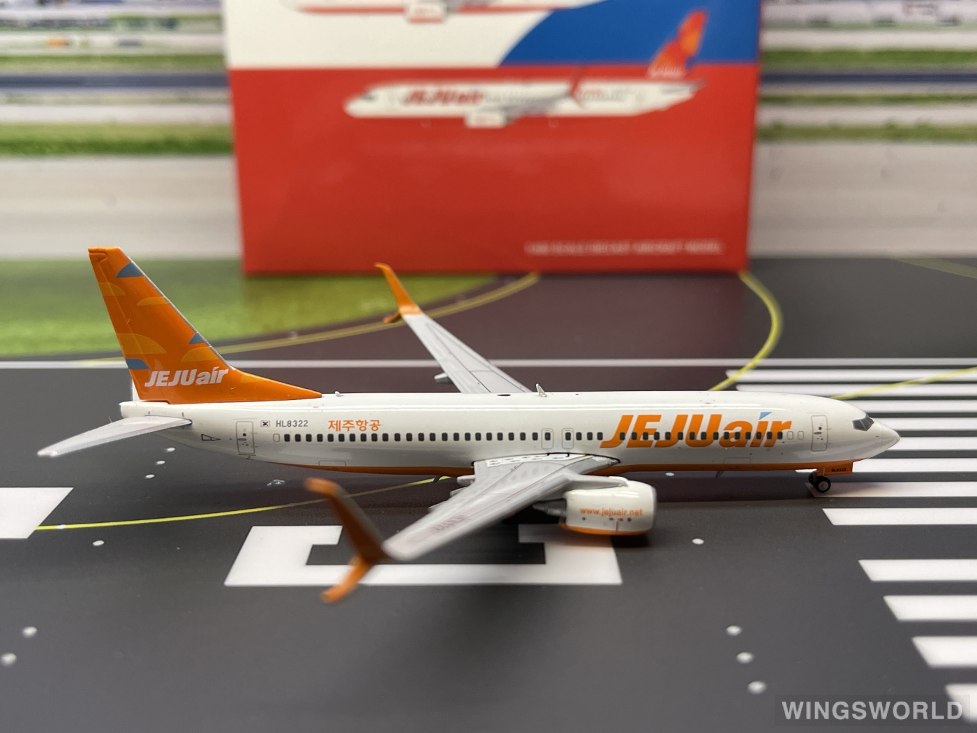 JC Wings 1:400 Boeing 737-800 Jeju Air 济州航空XX4184 HL8322 的