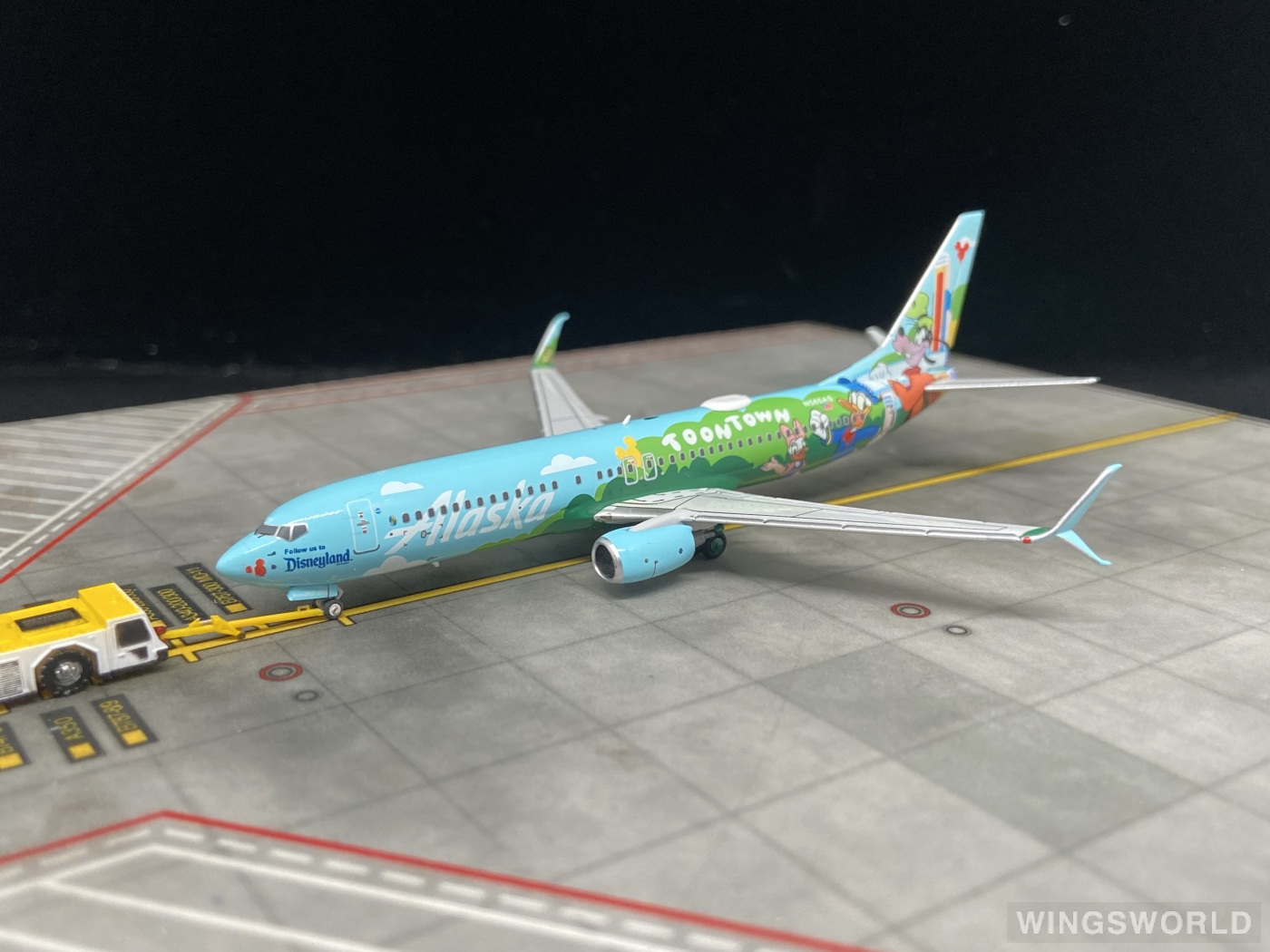 NGmodels 1:400 Boeing 737-800 Alaska Airlines 阿拉斯加航空NG58222
