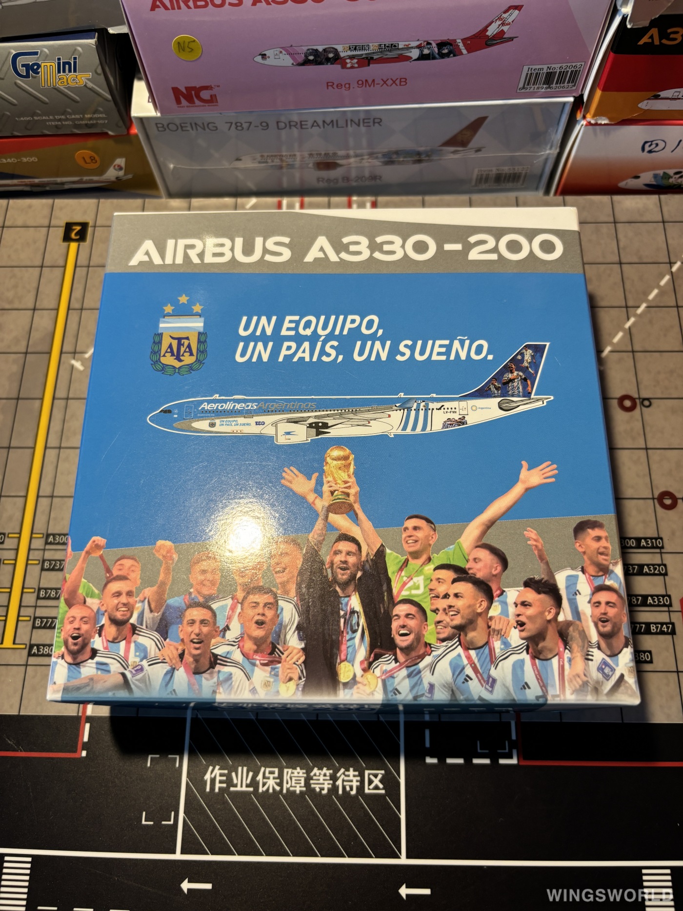 NGmodels 1:400 NG61060 Aerolíneas Argentinas 阿根廷航空 Airbus A330-200 LV-FVH