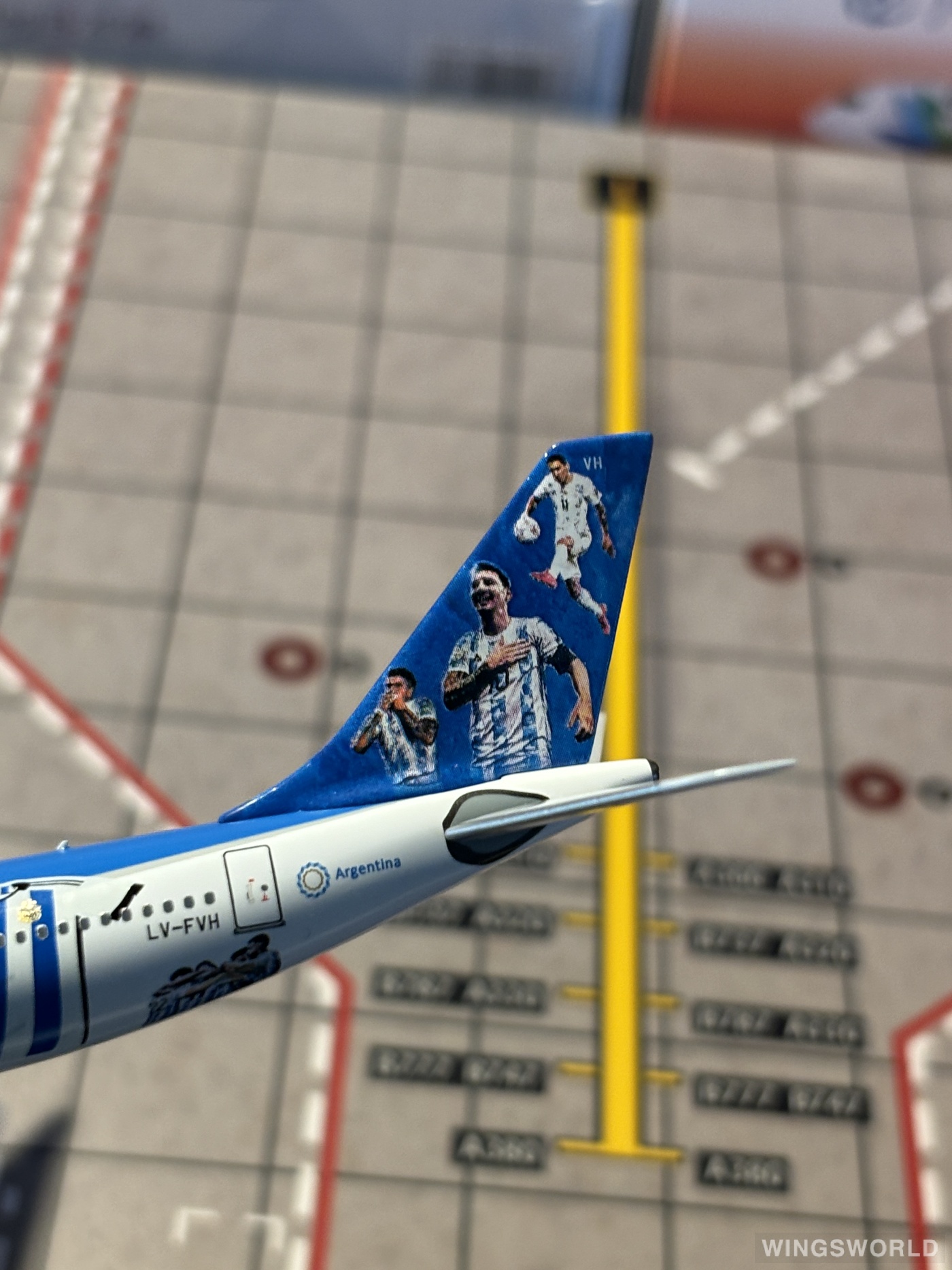 NGmodels 1:400 NG61060 Aerolíneas Argentinas 阿根廷航空 Airbus A330-200 LV-FVH