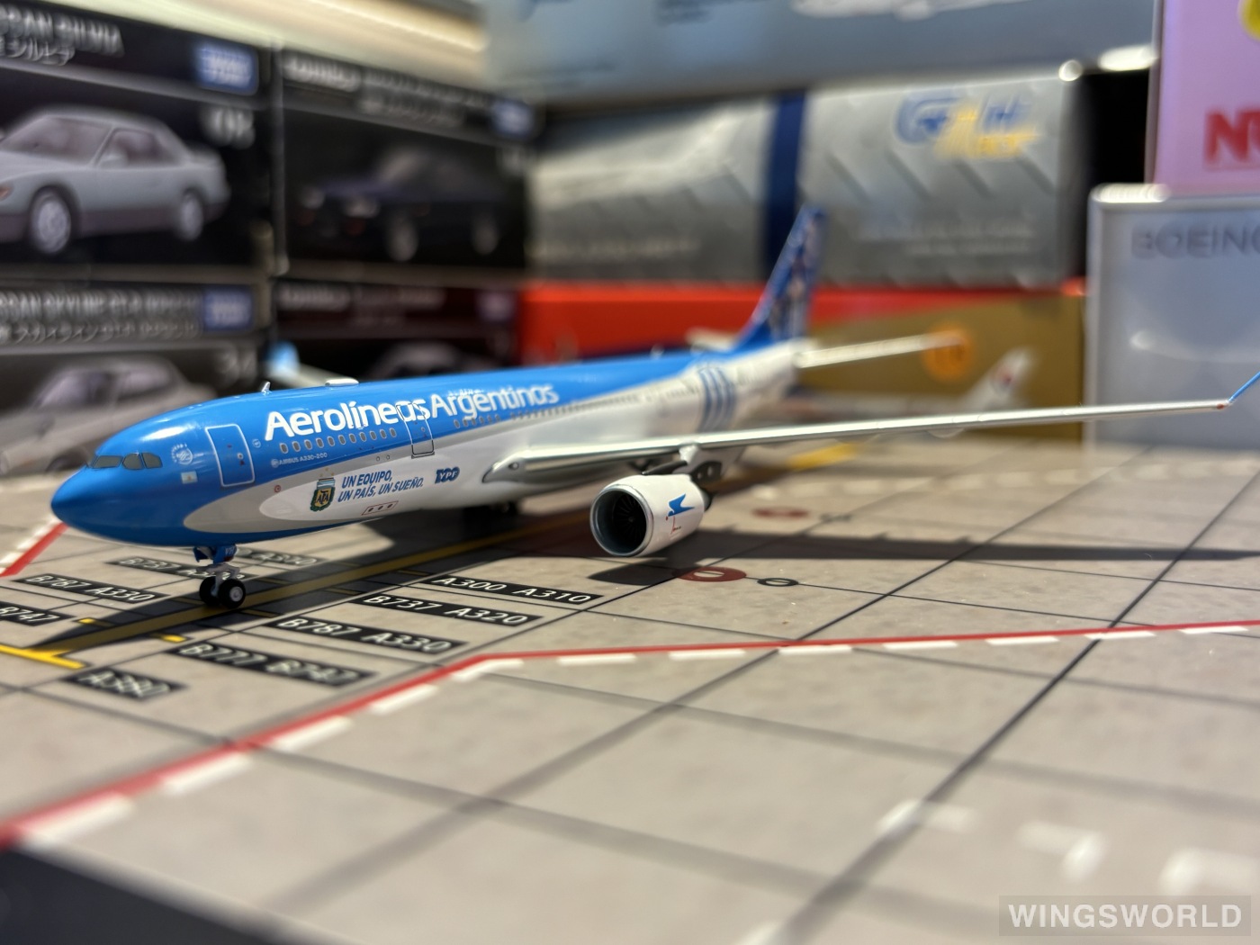 NGmodels 1:400 NG61060 Aerolíneas Argentinas 阿根廷航空 Airbus A330-200 LV-FVH