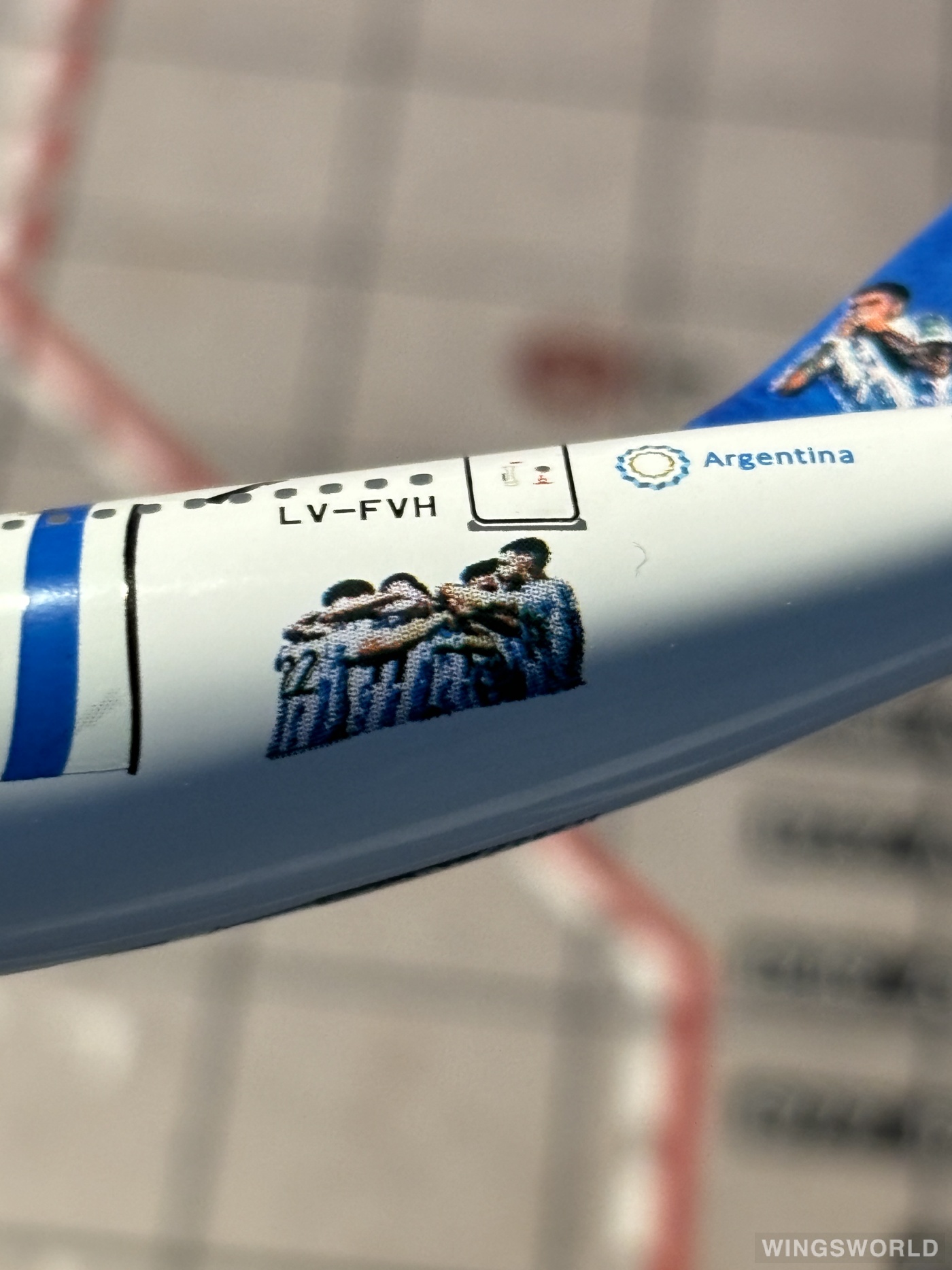 NGmodels 1:400 NG61060 Aerolíneas Argentinas 阿根廷航空 Airbus A330-200 LV-FVH