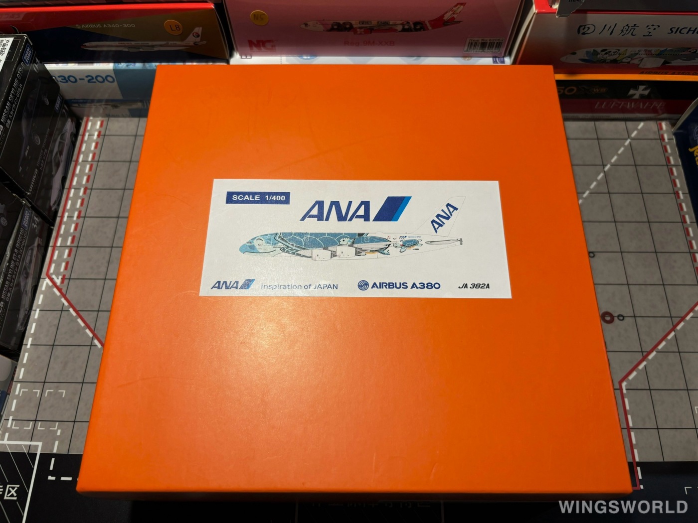 JC Wings 1:400 EW4388007 ANA 全日空 Airbus A380-800 JA382A
