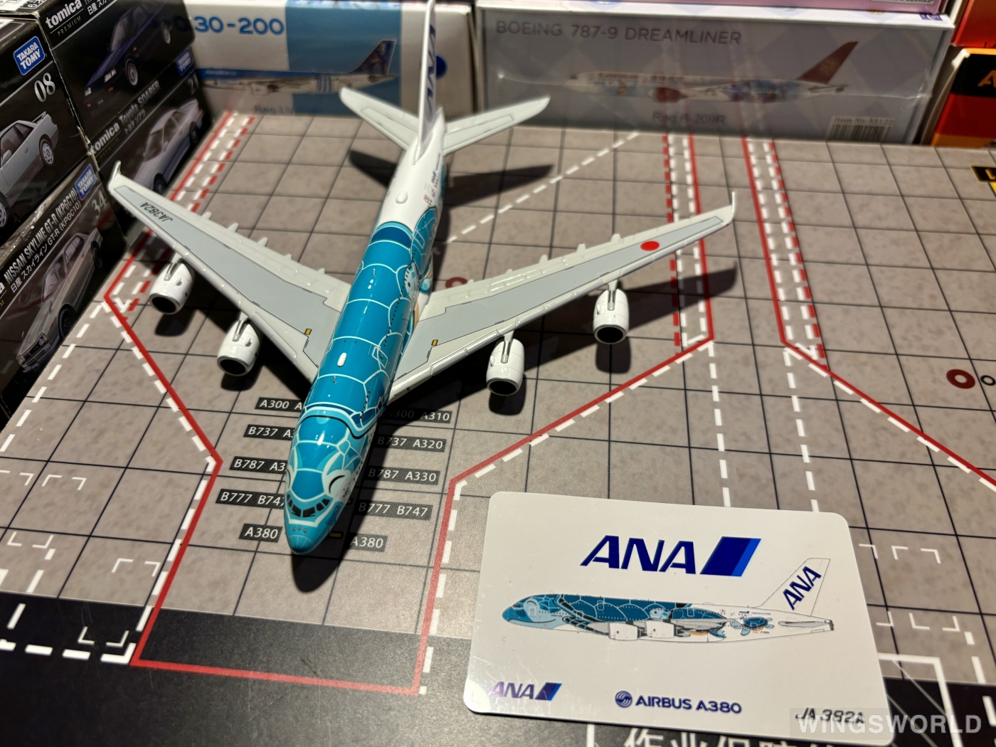 JC Wings 1:400 EW4388007 ANA 全日空 Airbus A380-800 JA382A