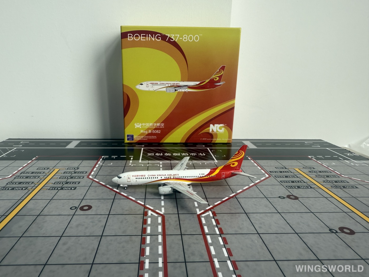 NGmodel China Xinhua Airlines 737-800 B-5082 1/400 58186 | eBay