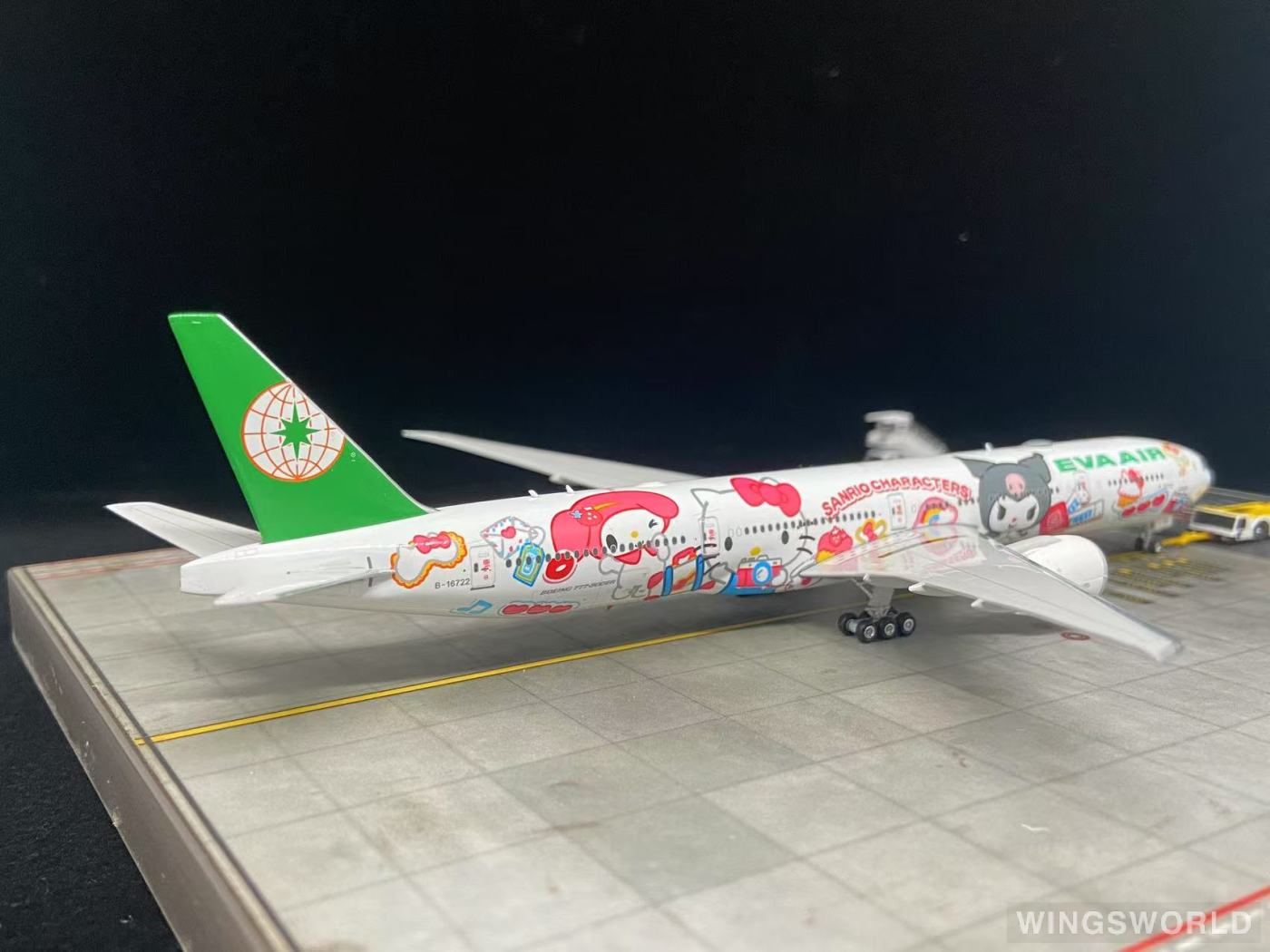 Phoenix 1:400 PH04610 EVA Air 长荣航空 Boeing 777-300ER B-16722