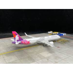 Hawaiian Airlines 夏威夷航空 Airbus A321neo N208HA  GJHAL2302 Geminijets 1:400