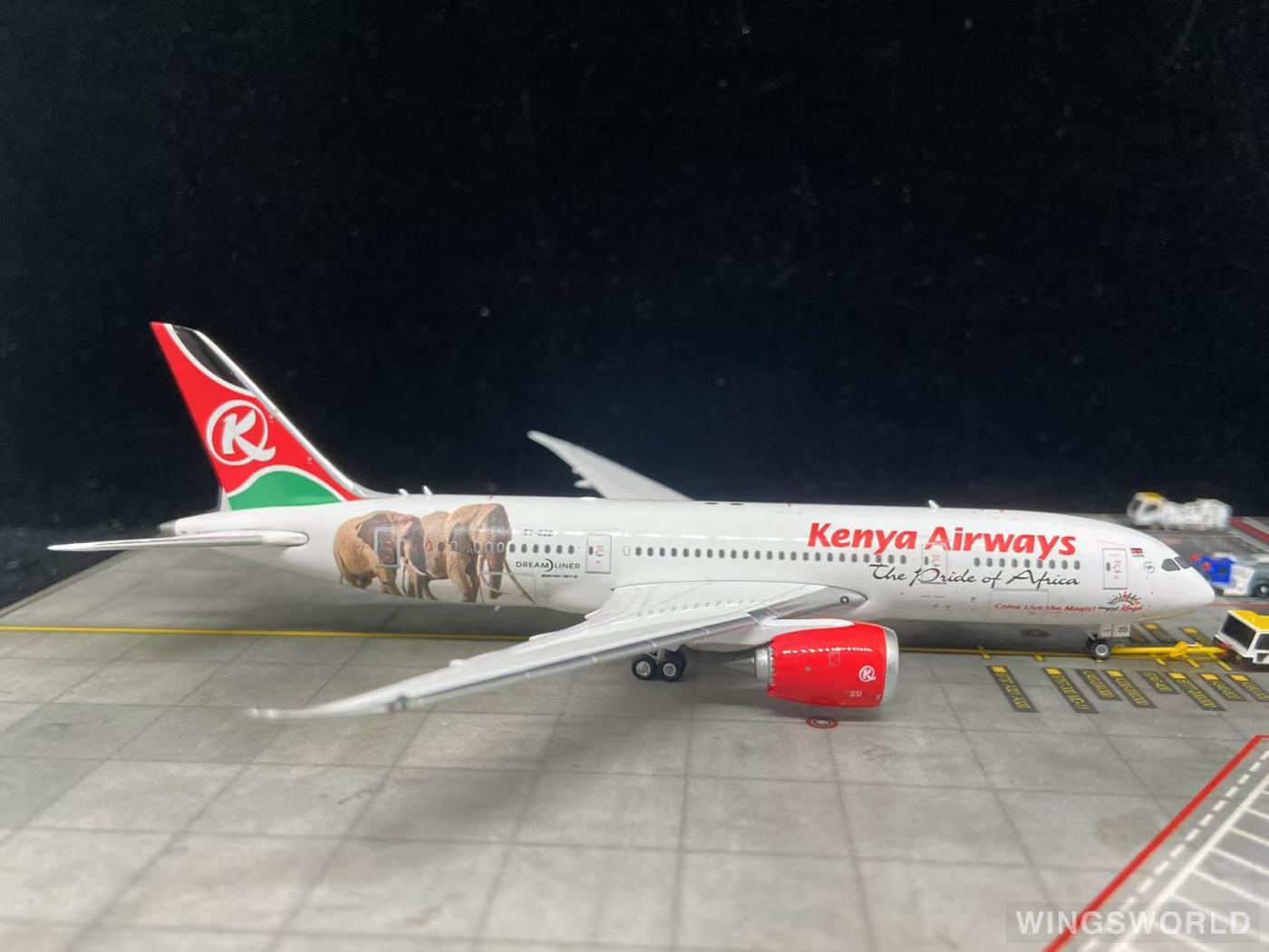 Kenya Airways 787-8 ケニア航空 アフリカ 1:400 ph 11950 Phoenix Kenya Airways / ケニア航空 B787-8 5Y-KZD 1:400