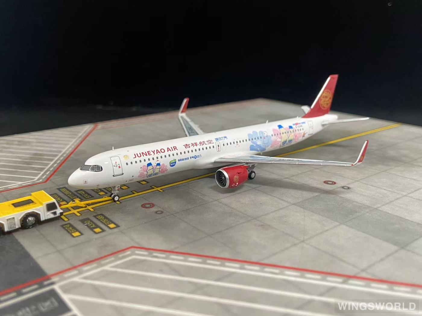 C Model 1:400 C0035 Juneyao Airlines 吉祥航空 Airbus A321neo B-324C