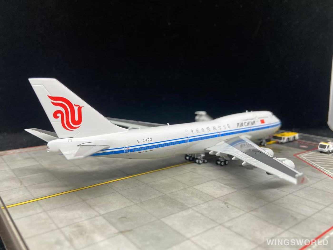 JC Wings 1:400 XX4872 Air China 中国国际航空 Boeing 747-400 B-2472