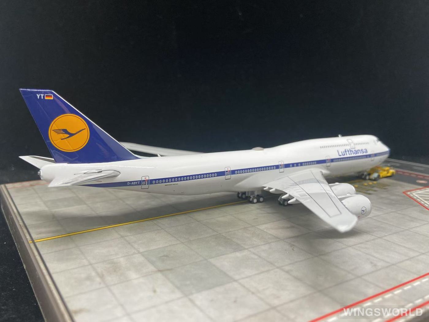 NGmodels 1:400 DLH021 Lufthansa 汉莎航空 Boeing 747-8i D-ABYT
