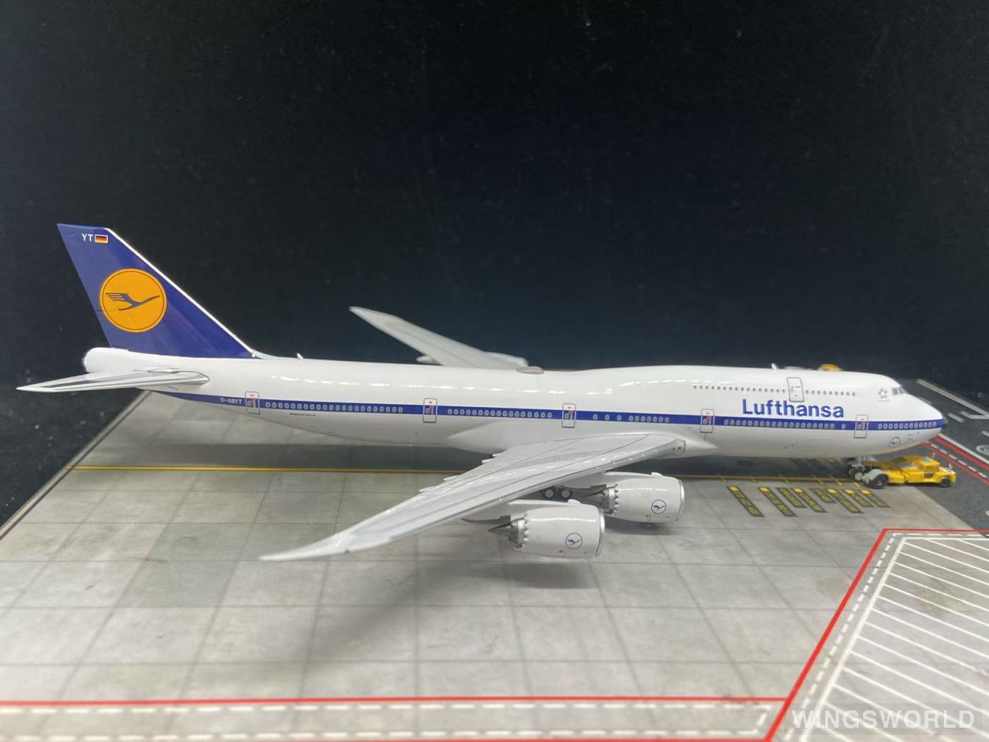 NGmodels 1:400 DLH021 Lufthansa 汉莎航空 Boeing 747-8i D-ABYT
