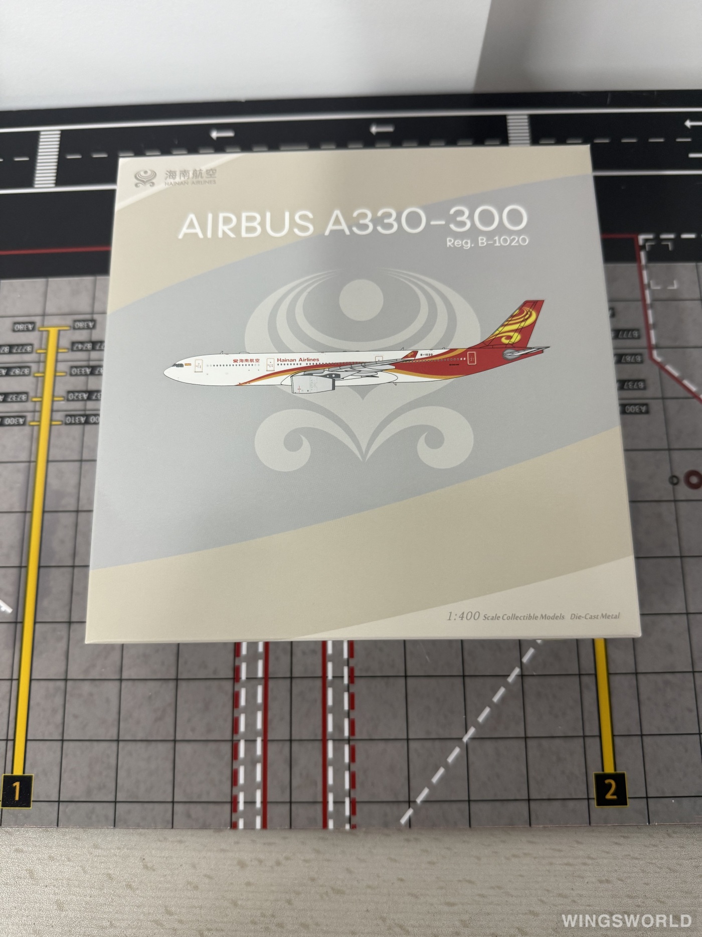 NGmodels 1:400 NG62070 Hainan Airlines 海南航空 Airbus A330-300 B-1020