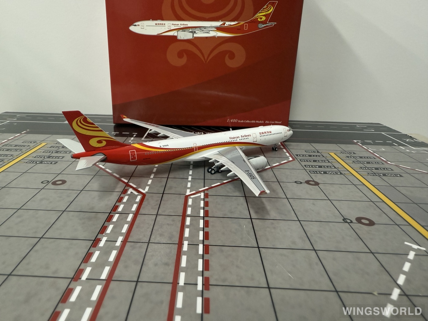 NGmodels 1:400 NG62071 Hainan Airlines 海南航空 Airbus A330-300 B-5905