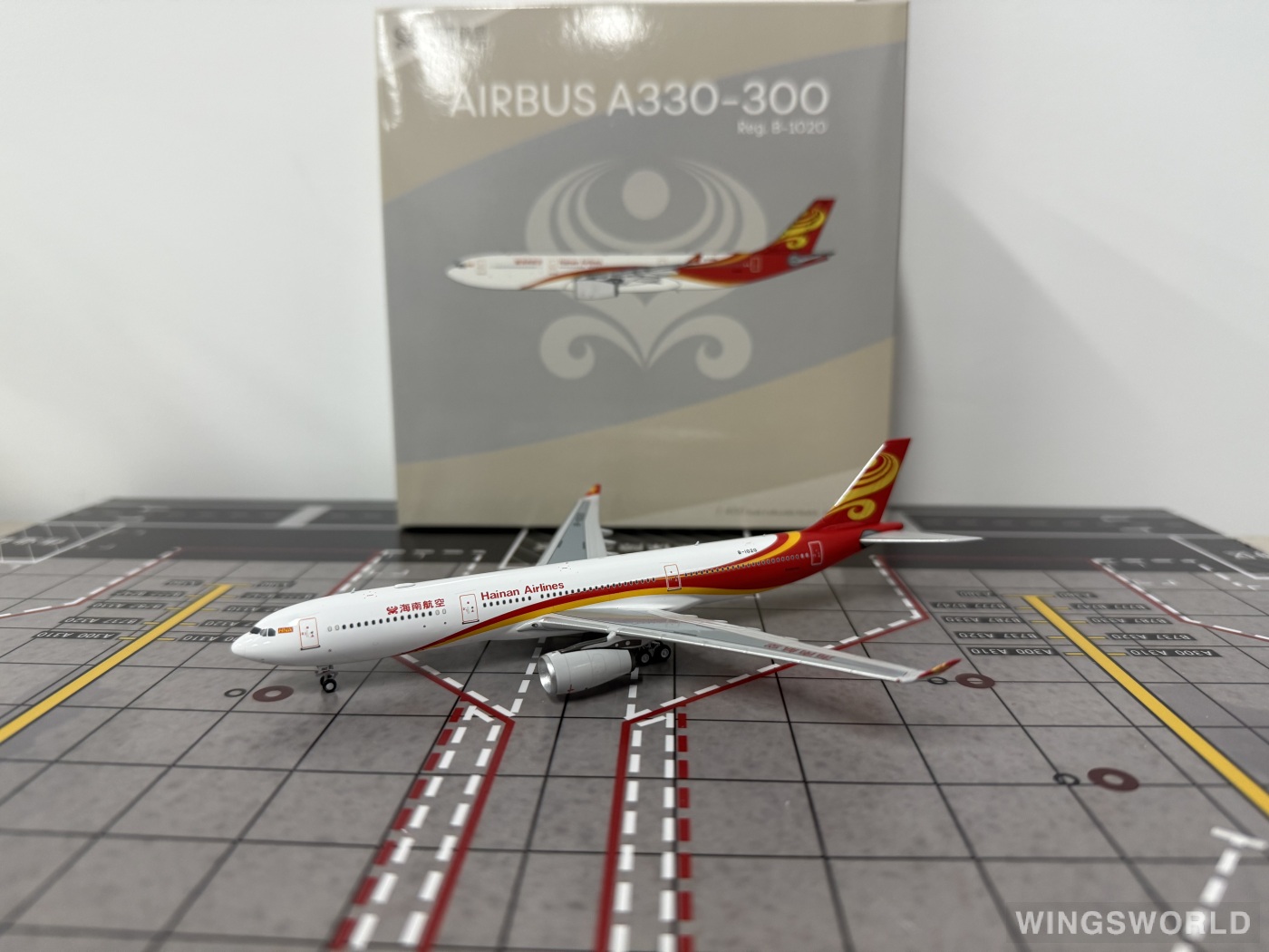 NGmodels 1:400 NG62070 Hainan Airlines 海南航空 Airbus A330-300 B-1020