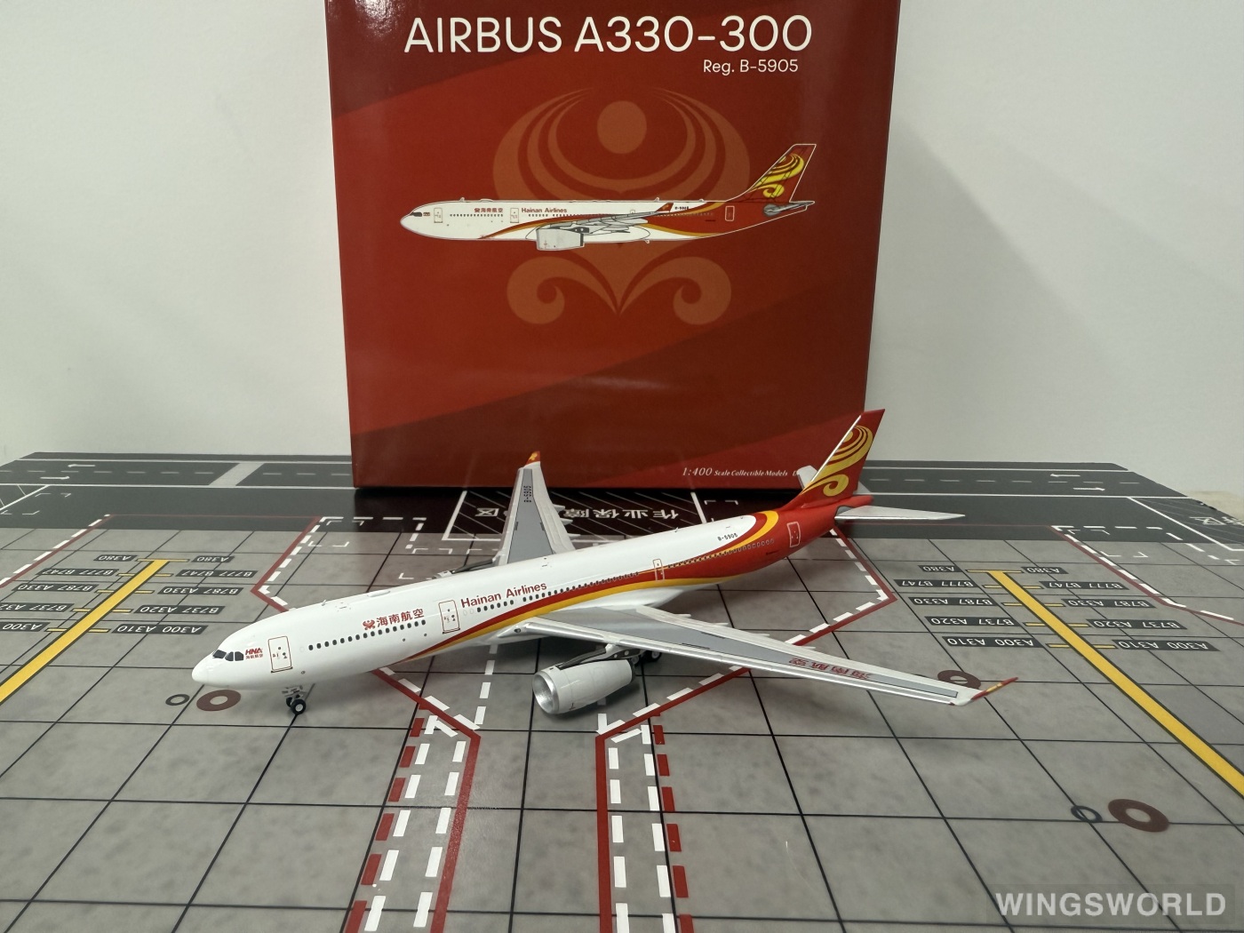 NGmodels 1:400 NG62071 Hainan Airlines 海南航空 Airbus A330-300 B-5905