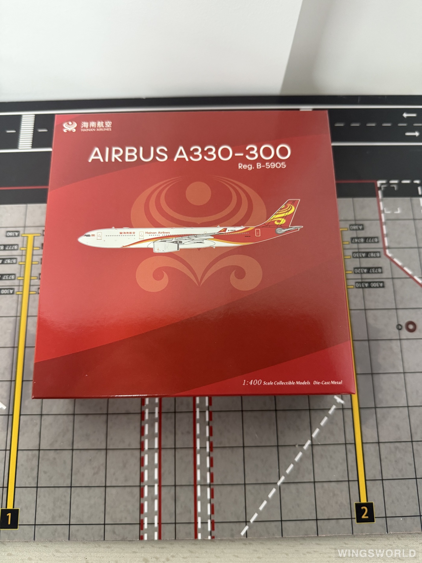 NGmodels 1:400 NG62071 Hainan Airlines 海南航空 Airbus A330-300 B-5905