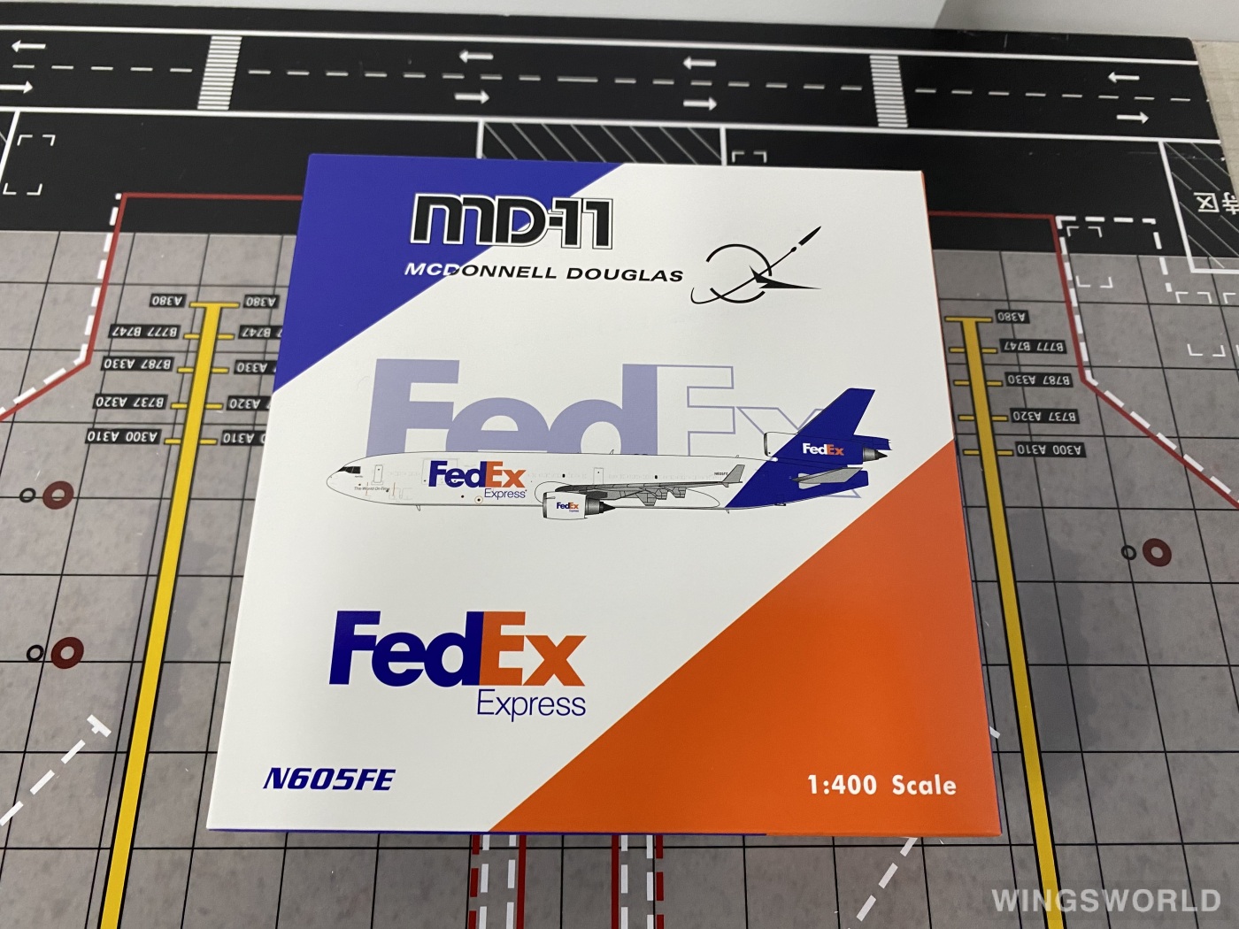 Phoenix 1:400 PH04611 FedEx 联邦快递 McDonnell Douglas MD-11 N605FE