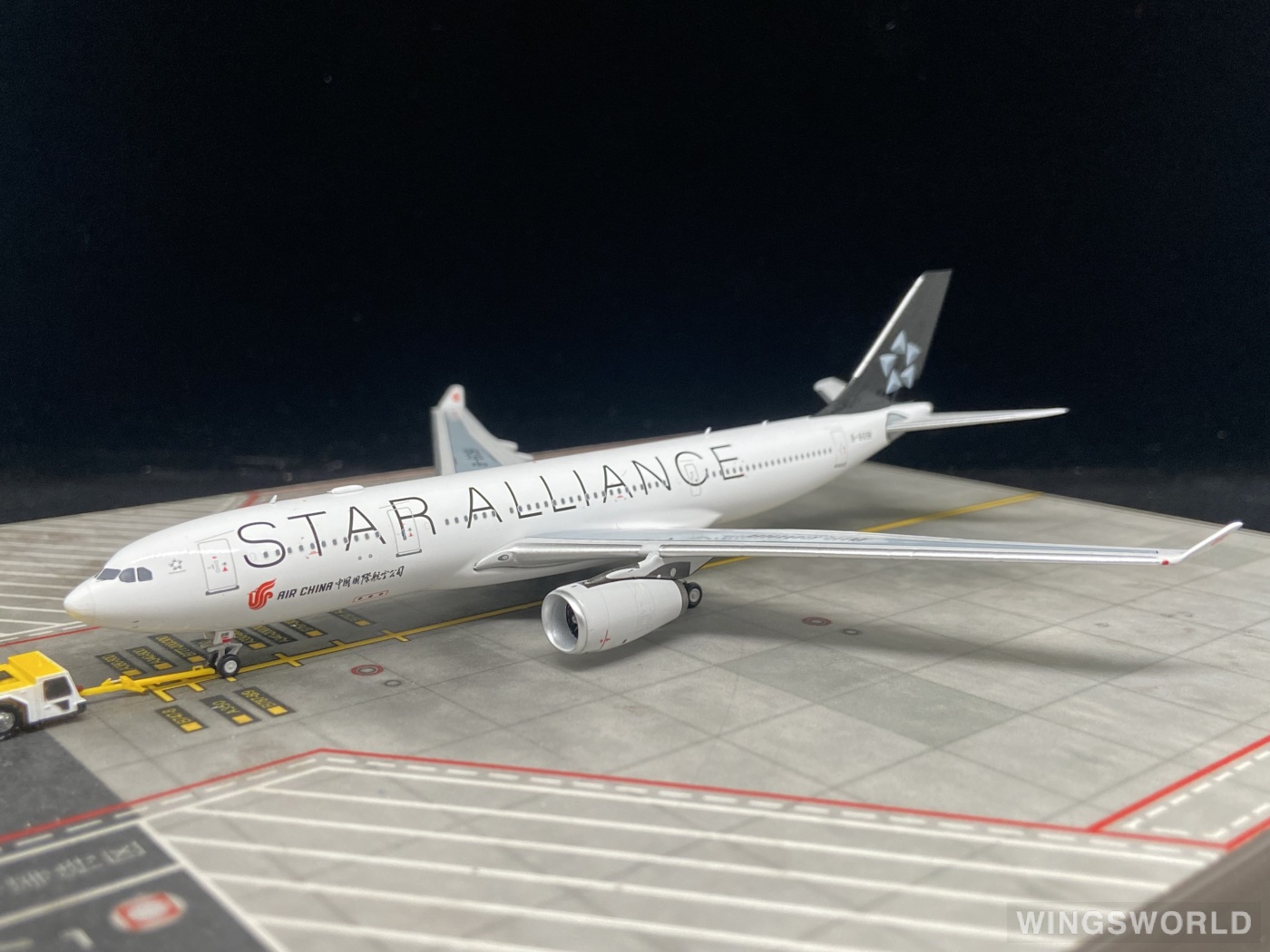 1/400 Air China Star Alliance Airbus A330-200 B-6091