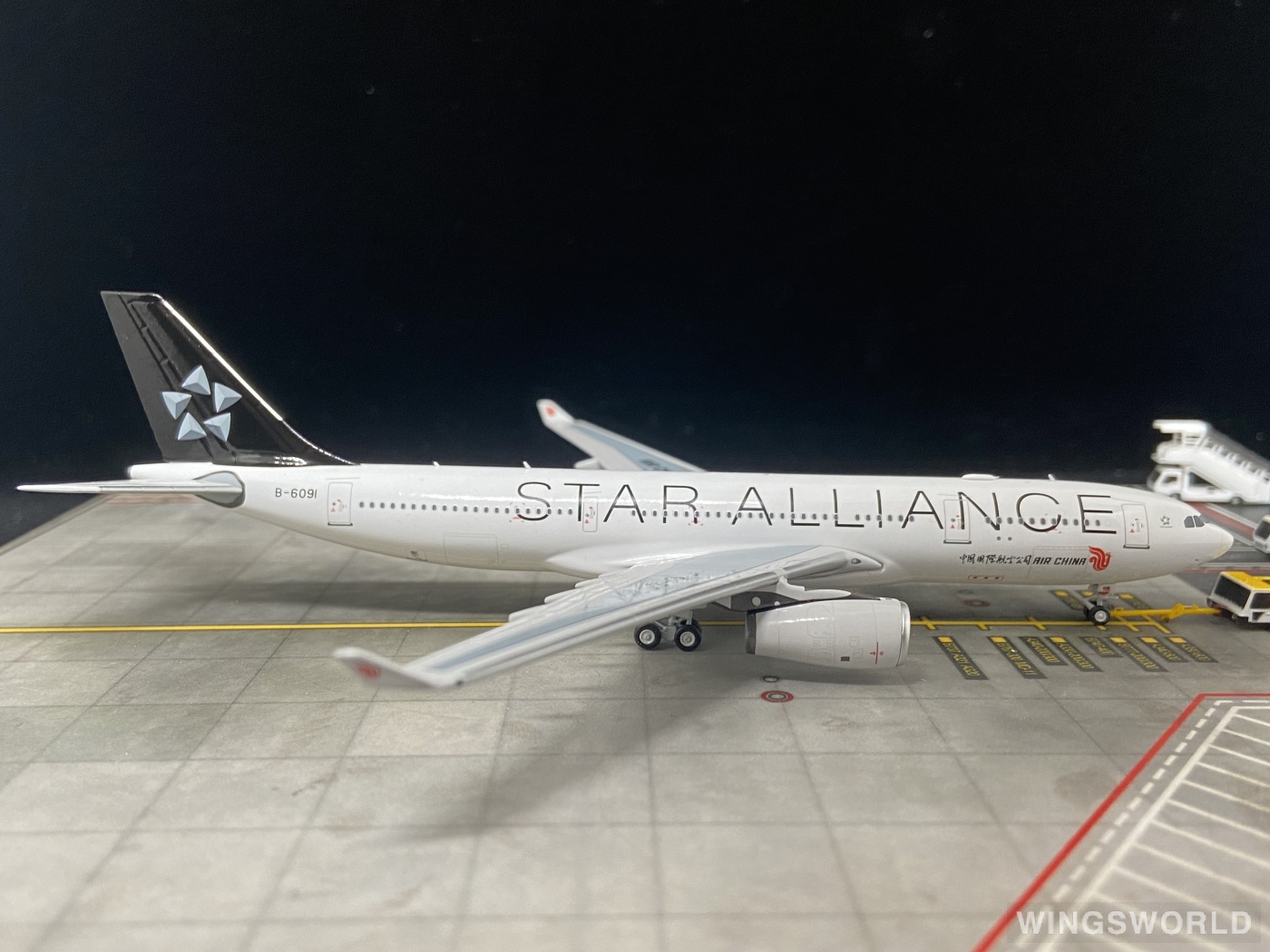 AeroClassics 1:400 ACB6091 Air China 中国国际航空 Airbus A330-200 B-6091