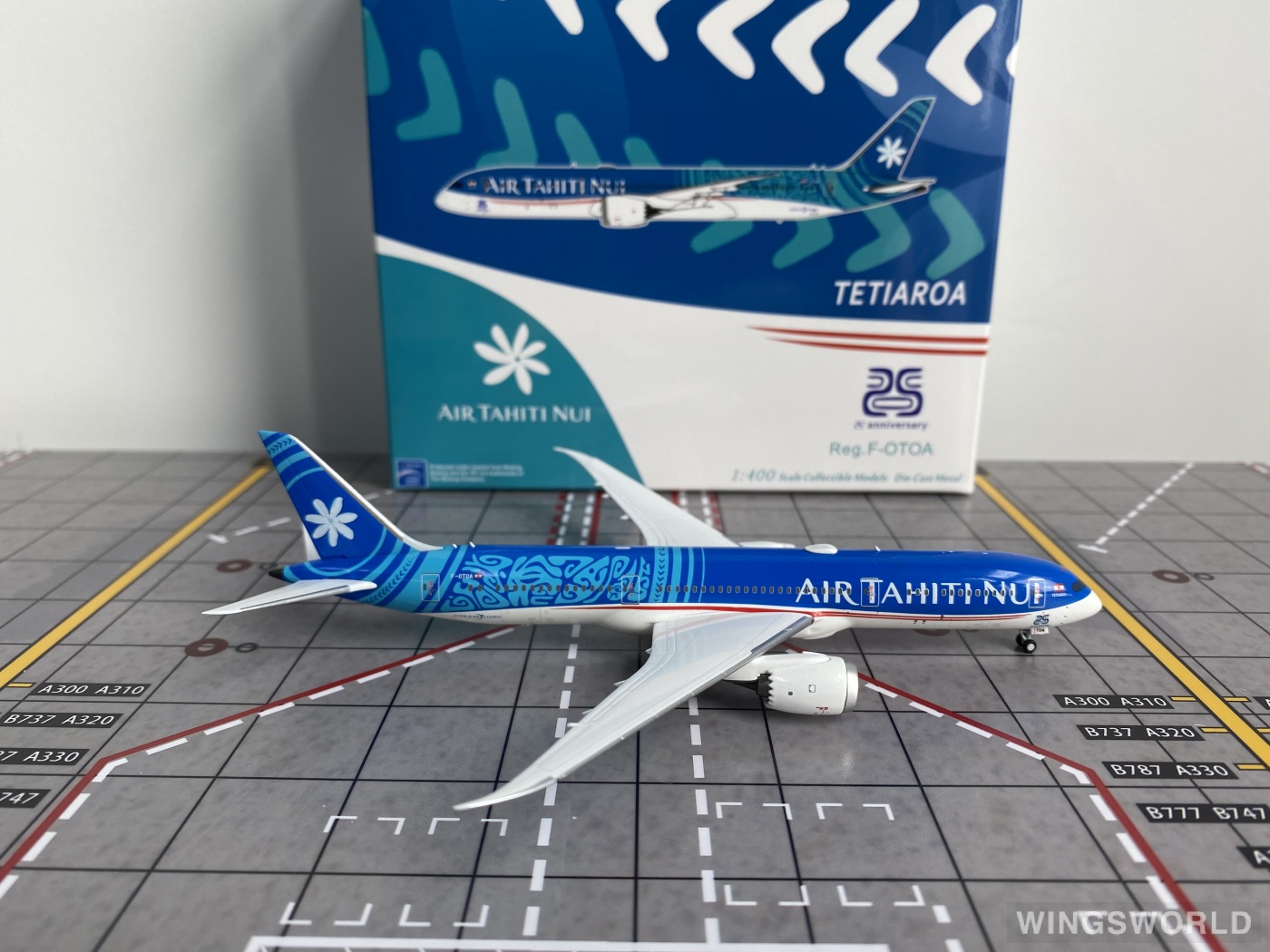 NGmodels 1:400 NG55125 Air Tahiti Nui 大溪地航空 Boeing 787-9 F-OVAA
