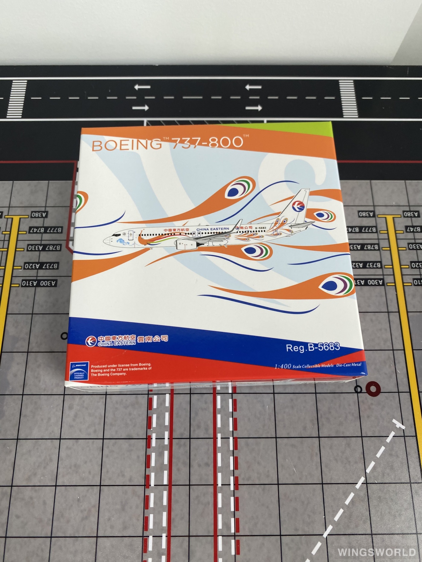 NGmodels 1:400 NG58231 China Eastern 中国东方航空 Boeing 737-800 B-5683