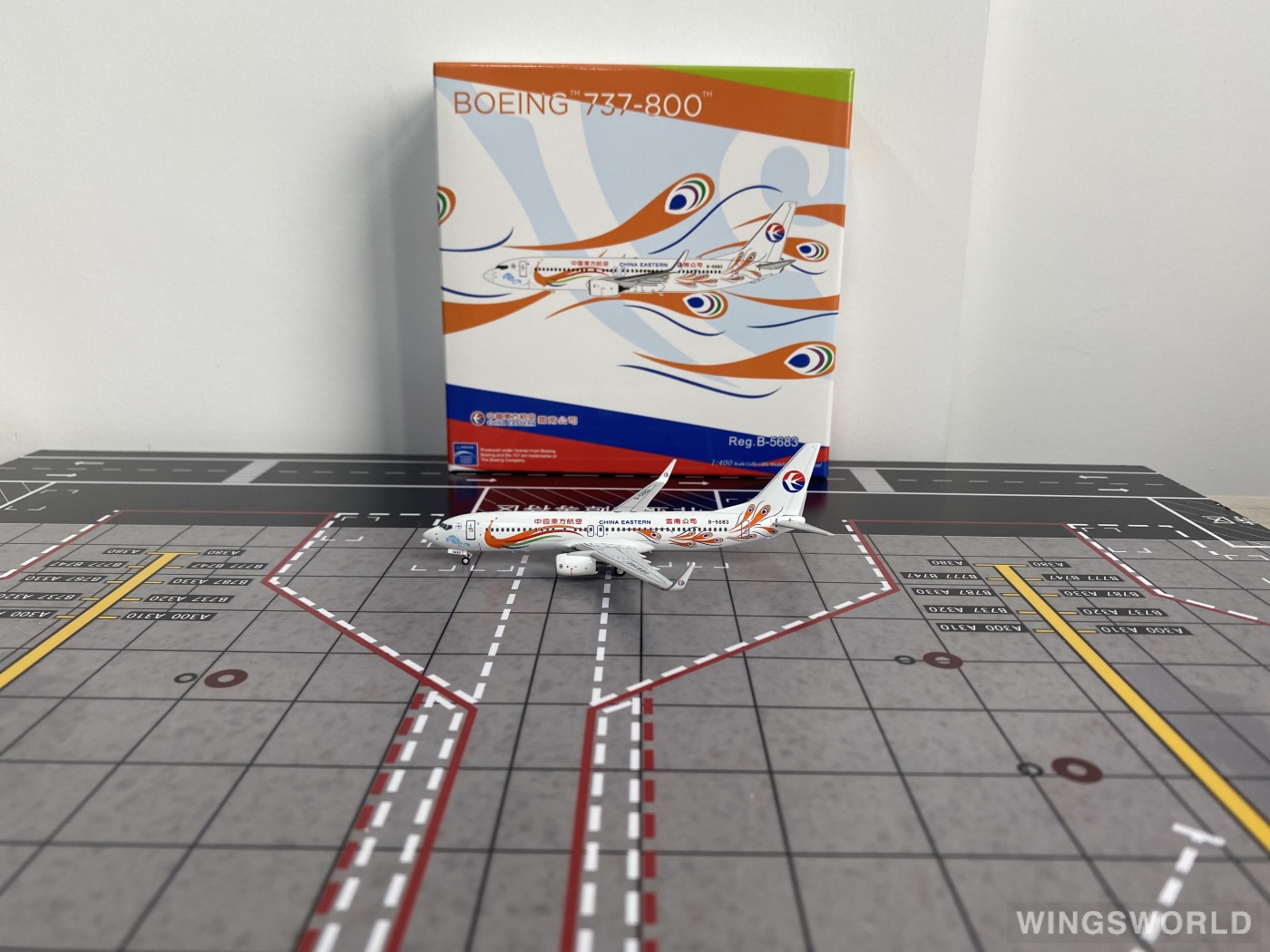 NGmodels 1:400 NG58231 China Eastern 中国东方航空 Boeing 737-800 B-5683