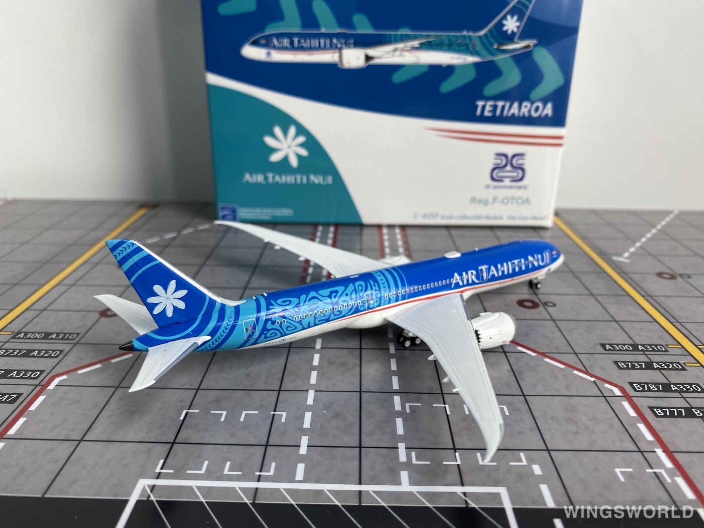 NGmodels 1:400 NG55125 Air Tahiti Nui 大溪地航空 Boeing 787-9 F-OVAA