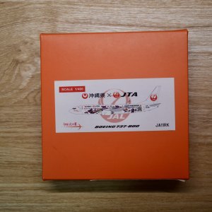 Japan Transocean Air 日本越洋航空 Boeing 737-800 JA11RK  EW4738012 JC Wings 1:400