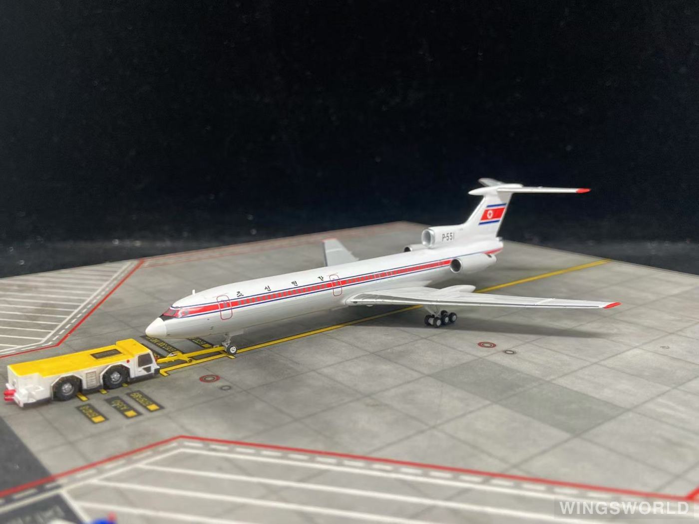 NGmodels 1:400 NG54012 Air Koryo 朝鲜高丽航空 Tupolev Tu-154 P-551