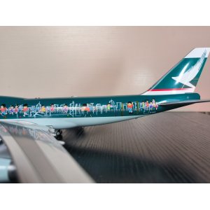 Cathay Pacific 国泰航空 Boeing 747-400 B-HOX  WB-747-4-064 WB Models 1:200