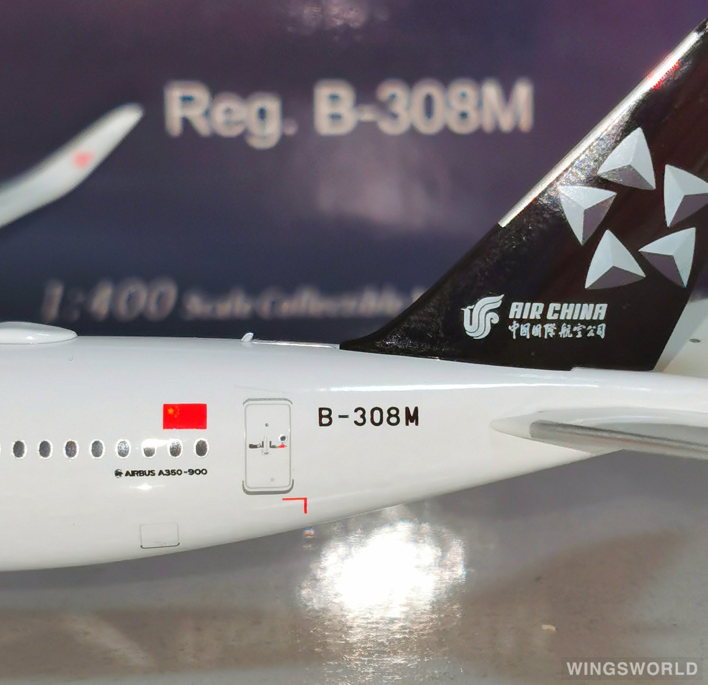NGmodels 1:400 NG39087 Air China 中国国际航空 Airbus A350-900 B-308M