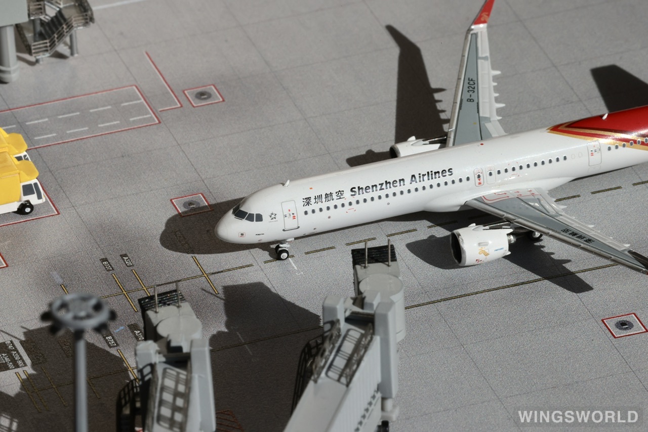 NGmodels 1:400 NG13077 Shenzhen Airlines 深圳航空 Airbus A321neo B-32CF