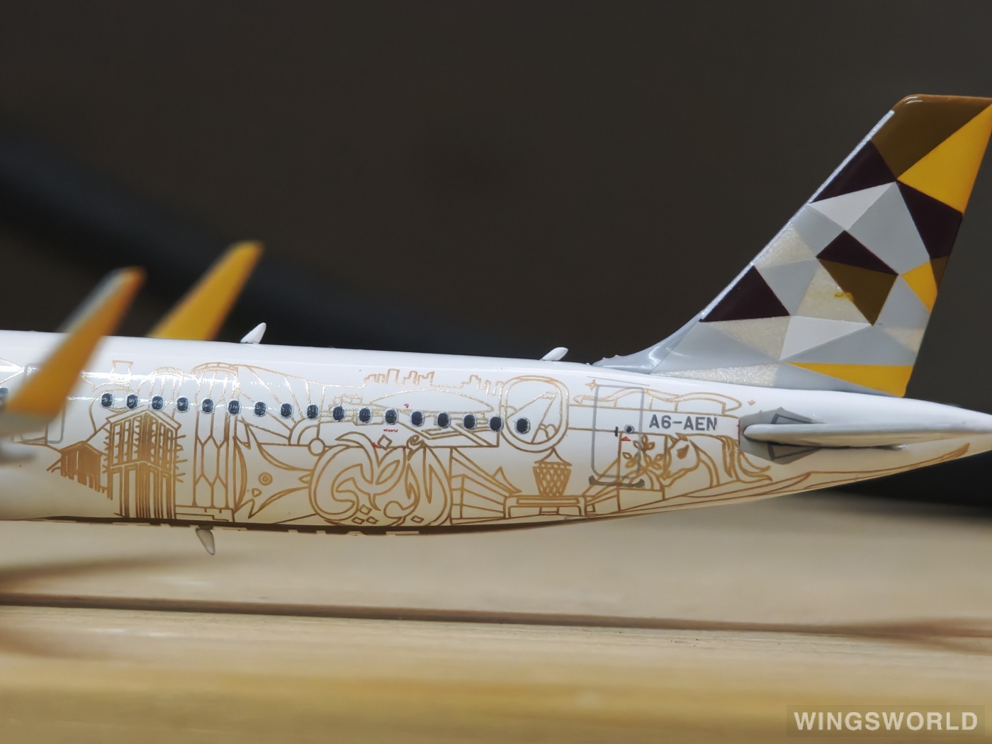 Phoenix 1:400 PH11924 Etihad Airways 阿提哈德航空 Airbus A321neo A6-AEN