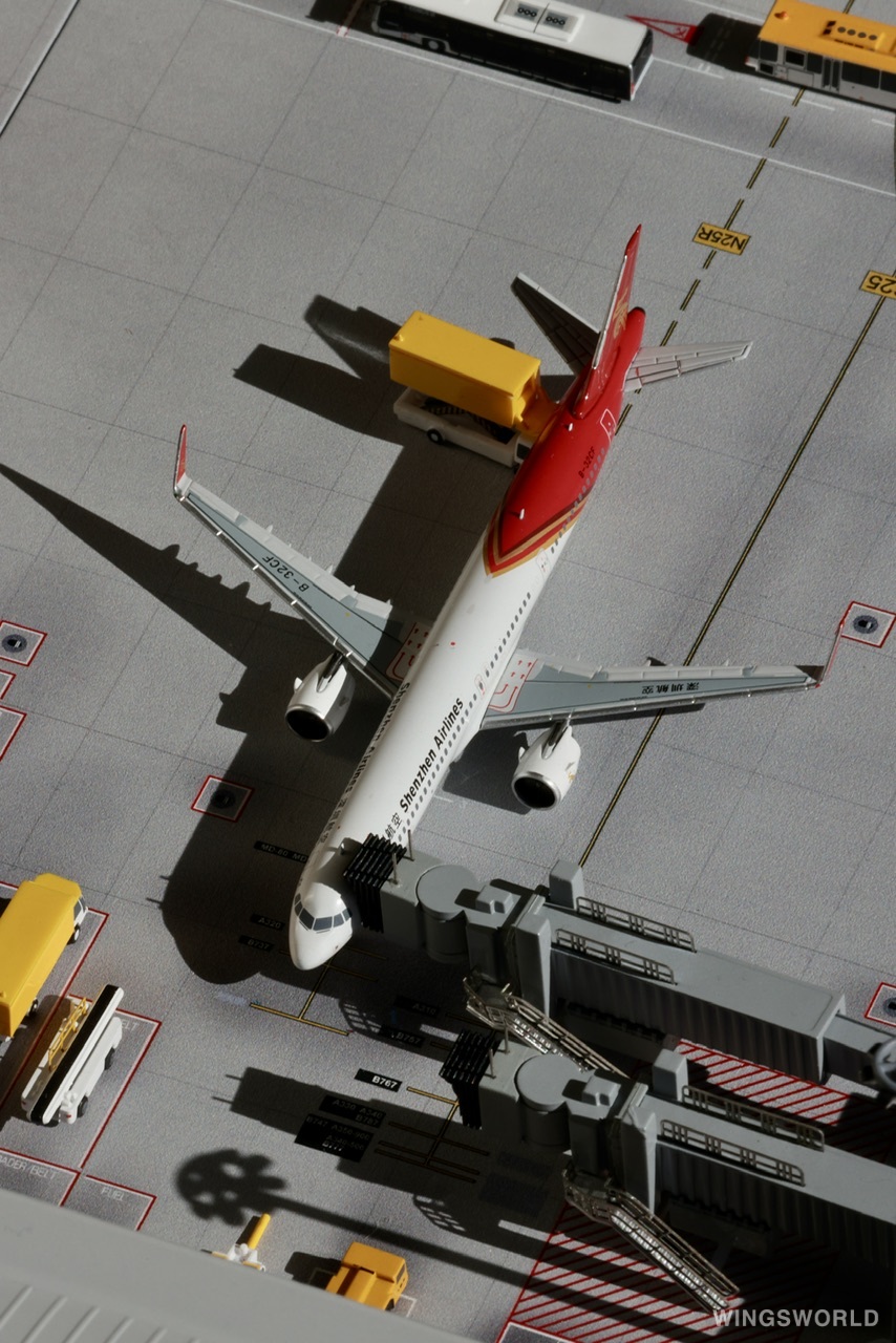 NGmodels 1:400 NG13077 Shenzhen Airlines 深圳航空 Airbus A321neo B-32CF