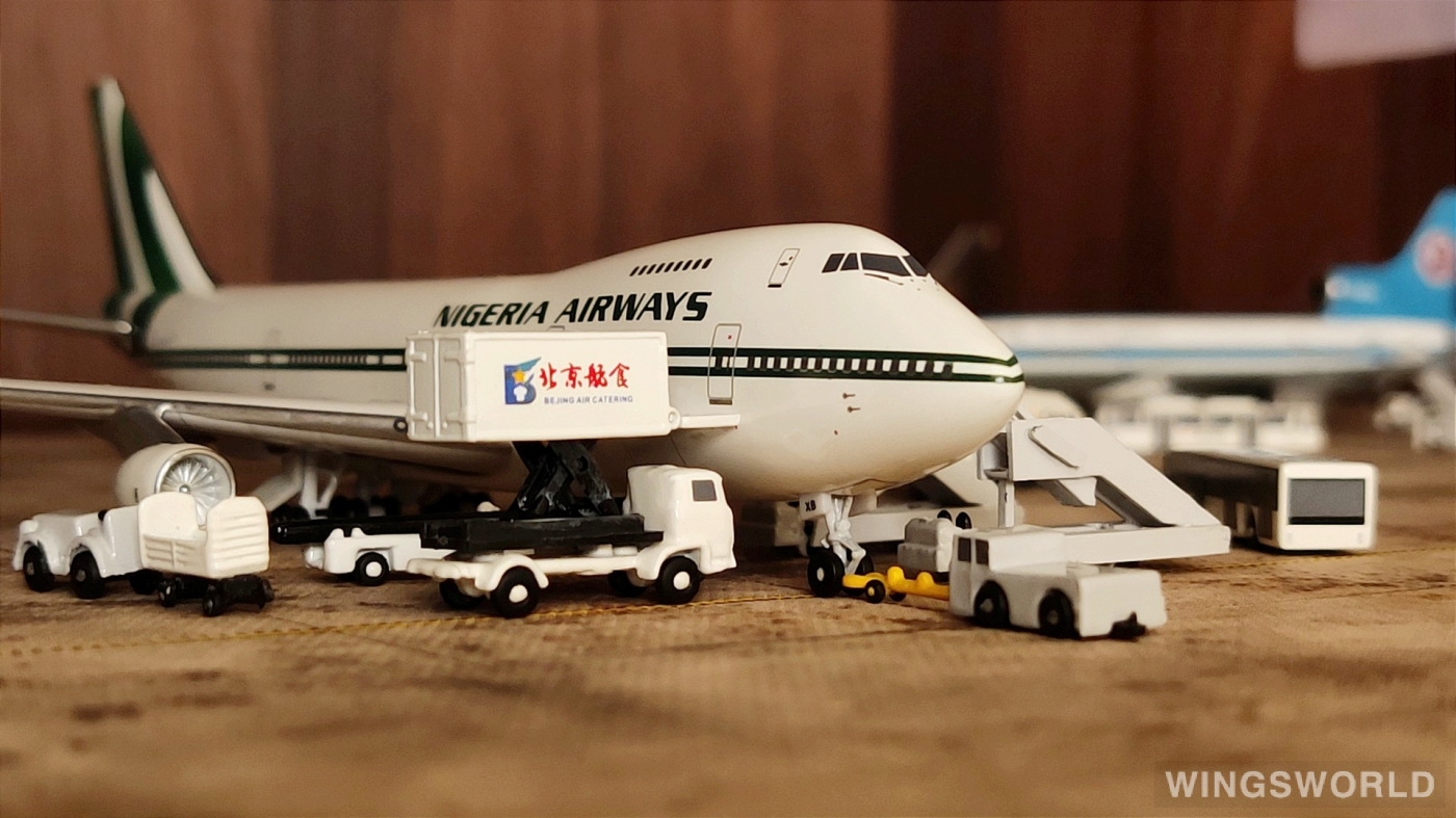 AeroClassics 1:400 ACGBDXB Nigeria Airways 尼日利亚航空 Boeing 747-200 G-BDXB