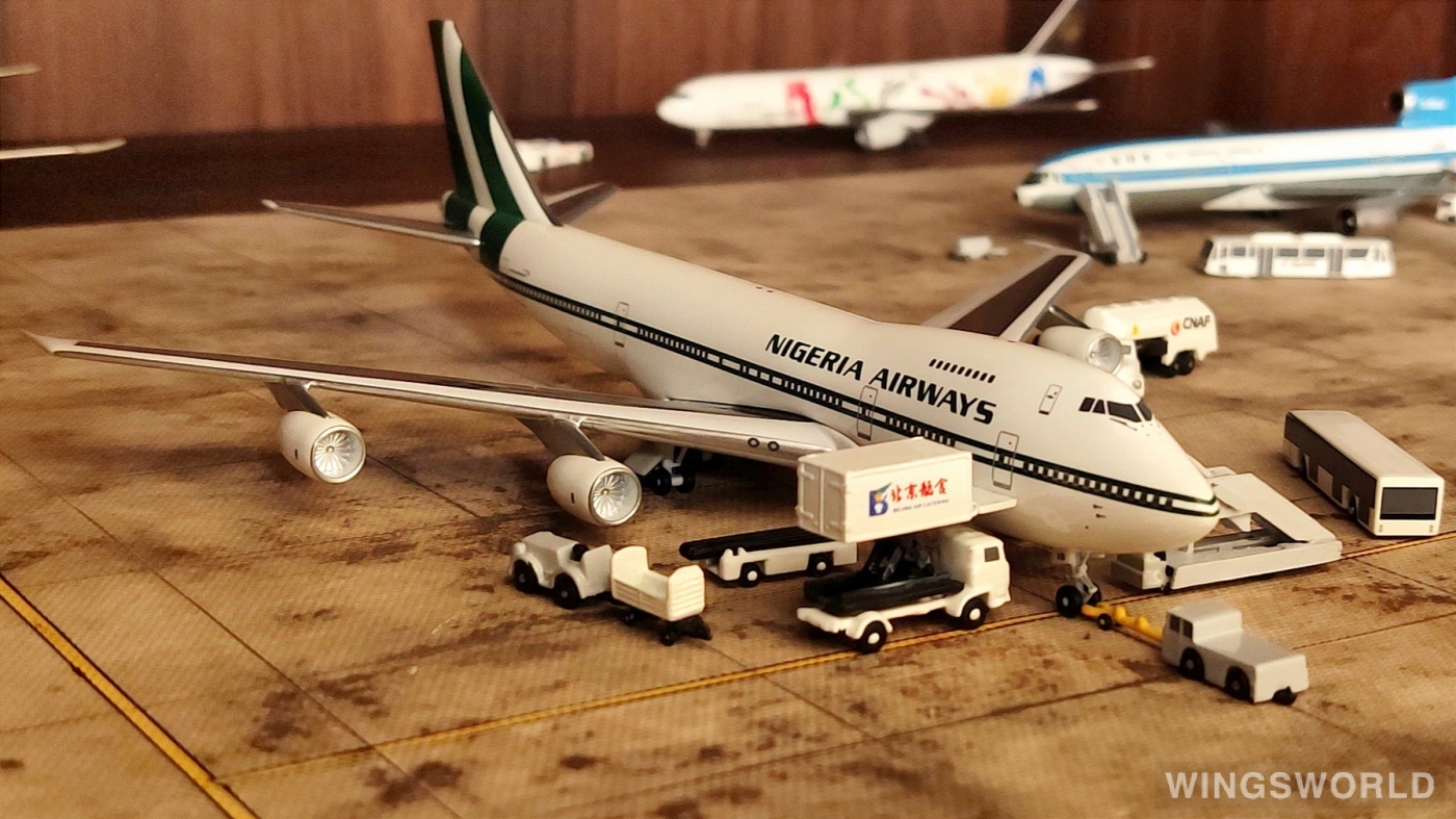 AeroClassics 1:400 ACGBDXB Nigeria Airways 尼日利亚航空 Boeing 747-200 G-BDXB
