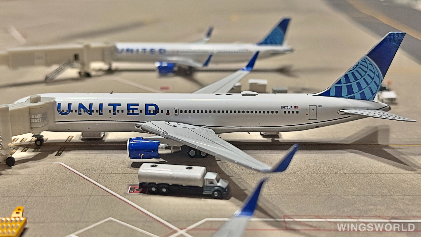 NGmodels 1:400 NG17003 United Airlines 美国联合航空 Boeing 767-300ER N673UA