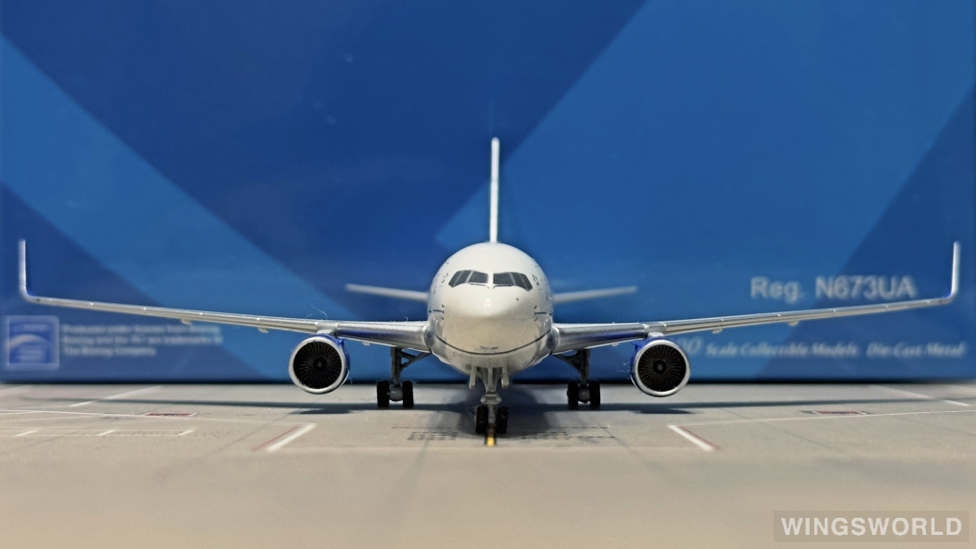 NGmodels 1:400 NG17003 United Airlines 美国联合航空 Boeing 767-300ER N673UA