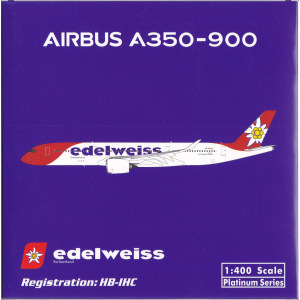 Edelweiss Air 雪绒花航空 Airbus A350-900 HB-IHC  PH11945 Phoenix 1:400