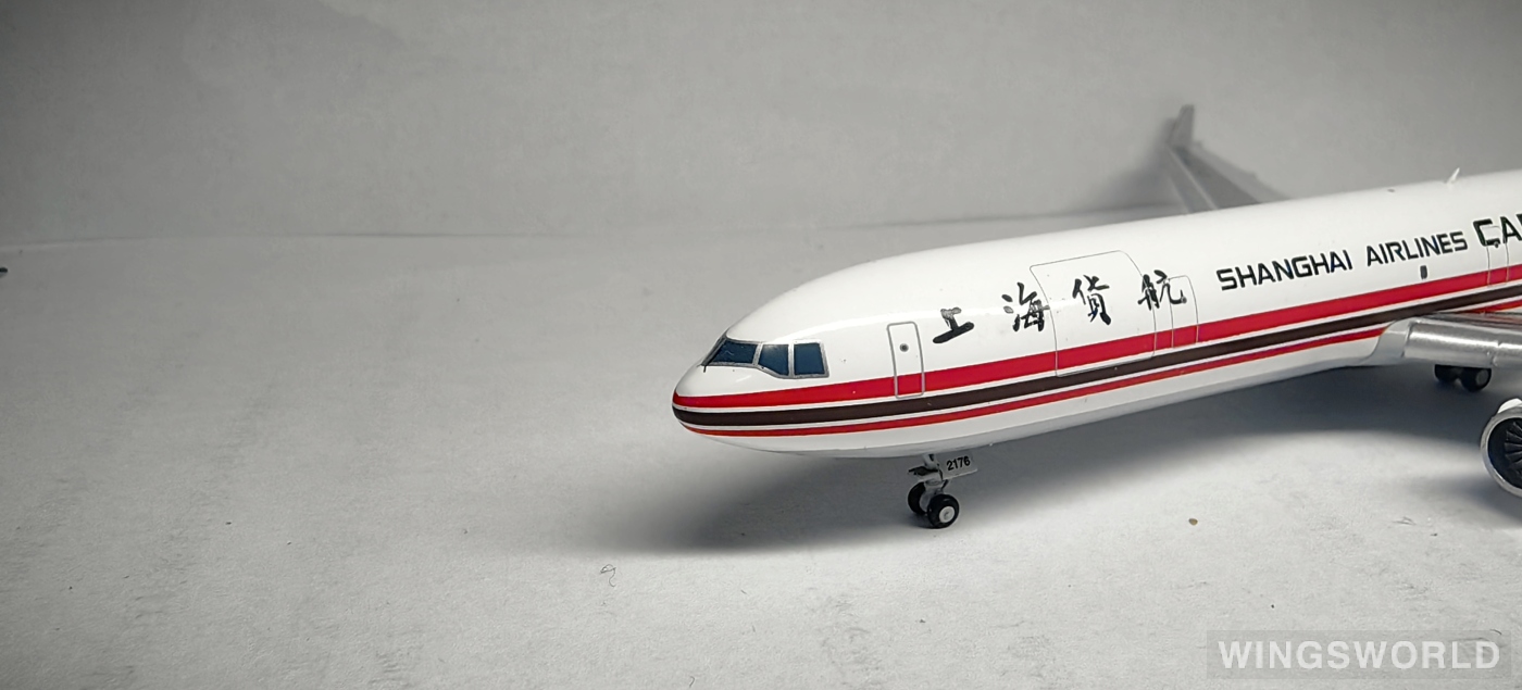 JC Wings 1:400 JCCSHSET Shanghai Airlines 上海航空 McDonnell Douglas MD-11 B-2176