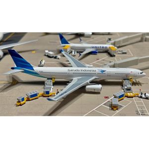 Garuda Indonesia 印度尼西亚鹰航 Airbus A330-300 PK-GPU  NG62058 NGmodels 1:400