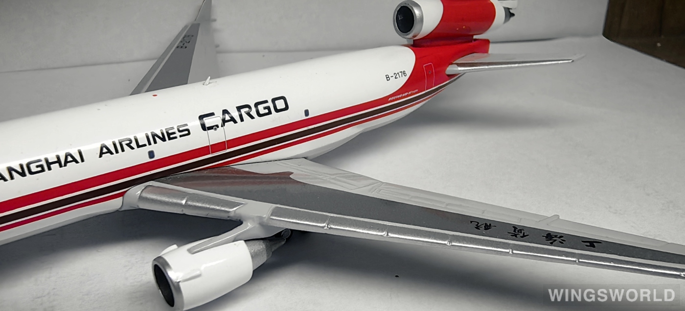JC Wings 1:400 JCCSHSET Shanghai Airlines 上海航空 McDonnell Douglas MD-11 B-2176