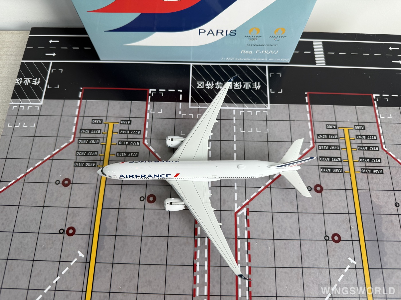 NGmodels 1:400 NG39089 Air France 法国航空 Airbus A350-900 F-HUVJ