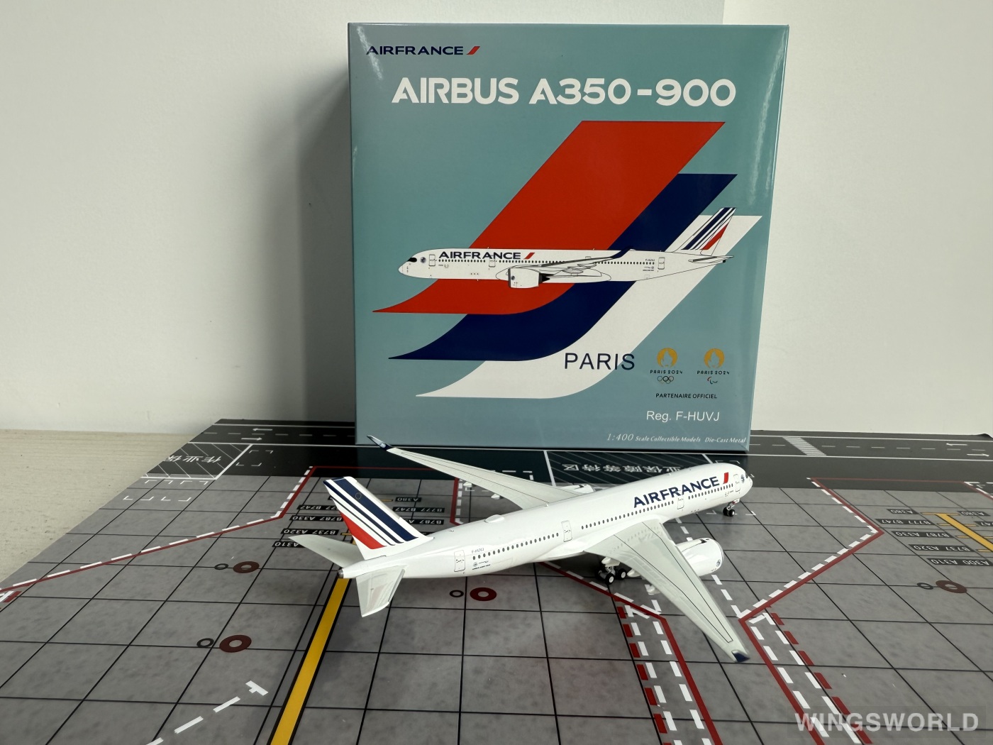 NGmodels 1:400 NG39089 Air France 法国航空 Airbus A350-900 F-HUVJ
